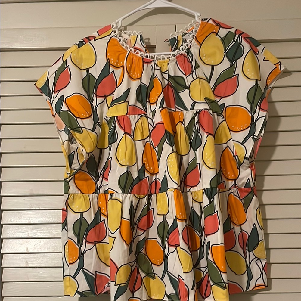 Crosby by Mollie Burch Lemon Top